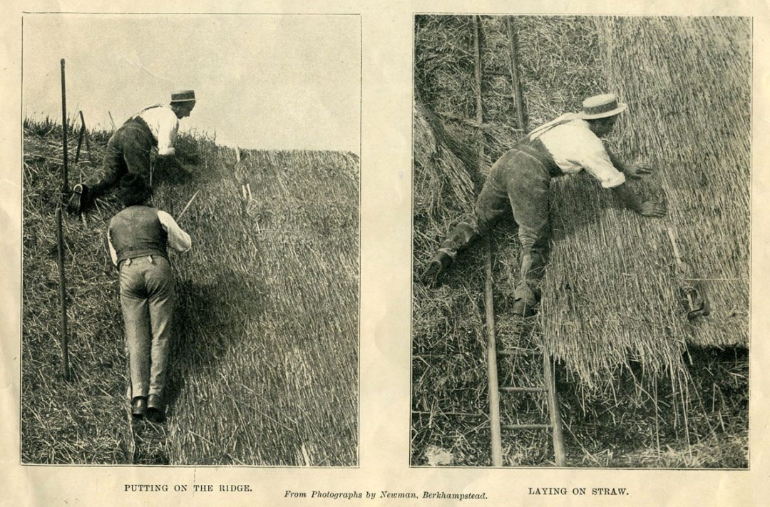 Thatching Rope Thatching Ricks & Stacks, in Britain | Thatching Info.com